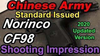 Norinco CF-98 Shooting Impression (PLA Chinese army QSZ-92 - Standard Issued pistol)