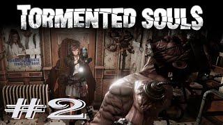 ПЕРВАЯ СМЕРТЬ  ХОРРОР ДЛЯ ОЛДСКУЛОВ  TORMENTED SOULS ПРОХОЖДЕНИЕ #2