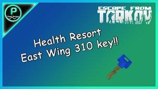 Health Resort East Wing 310Key [Key Guide] || Escape From Tarkov ||