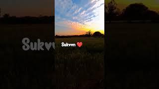 Village ️ #sukoon #trinding #viral #reels #beautiful #myfirstvloginmyvillage #nature
