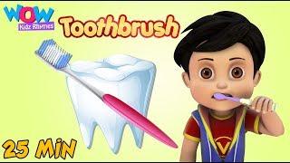 Nursery Rhymes Learning Videos for Kids  | Tooth Brushing Song  | Healthy Habits Songs