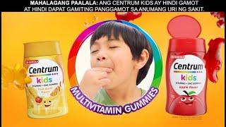 Yummy Centrum Kids Multivitamin Gummies!