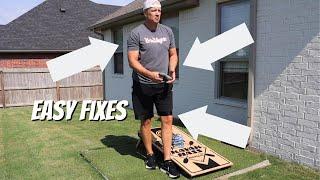 Fix 3 Things - Improve at Cornhole