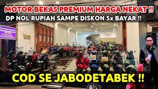 Motor Bekas PREMIUM COD SeJABODETABEK DP Nol Sampe Bebas Angsuran 5 Bulan | NORA MOTOR