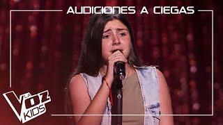 Celia Ortega canta "Ya no quiero ser" | Audiciones a ciegas | La Voz Kids Antena 3 2025
