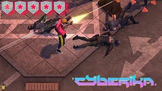 Cyberika - Gameplay Walkthrough Part 49 - Skiptown: 5 Star Disturbance Regulators (iOS, Android)