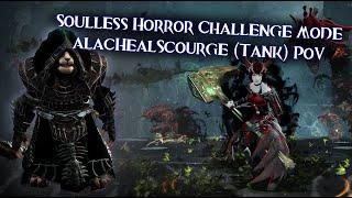 GuildWars2 Soulless Horror Challenge Mode - alacHealScourge Tank PoV