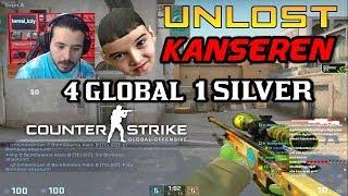 UNLOST KANSEREN İLE CS GO REKABETÇİ 4 GLOBAL 1 EREN (22.12.2017)