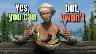 Can you beat Skyrim as a Chef?