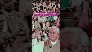 Soniya Gandhi Got ANGRY in Parliament After Hearing Atal Ji's Speech #atalbiharivajpayee #soniya