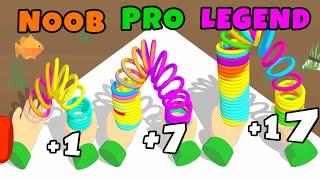 NOOB vs PRO vs LEGEND in Toy Spring