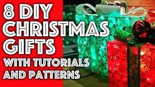 8 DIY Christmas Gifts With Tutorials and Patterns | Sew Anastasia