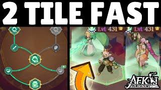 How to Get 2 BUFF TILES Fast! ONLY Level 1 Side Of The TREE! AFK Journey