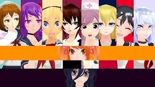 Yandere Simulator Rival Introduction Video(Version MMD)