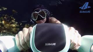 Sublue WhiteShark Mix Underwater Scooter Freediving in Mexico