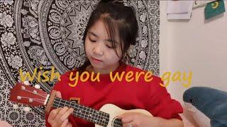 WISH YOU WERE GAY (Billie Eilish) - Ukulele Cover | danya dp