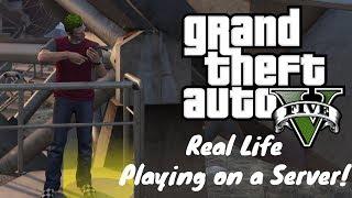 GTA V: First Time Playing on KUFFS Gaming Role-play Server!