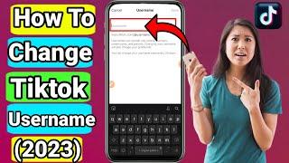 how to change username on tiktok 2023 || tiktok username ko kaise change kare