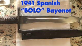 1941 Spanish “BOLO” Bayonet for the M43 Rifle