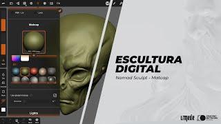 Escultura Digital - Nomad Sculpt - MATCAPS