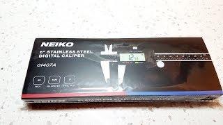 Neiko 01407A Electronic Digital Caliper Stainless Steel Body UNBOX and Hands On