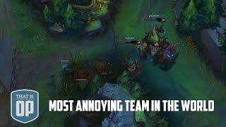 The Most Annoying Team Ever - The All Trap Team - League of Legends World Records