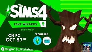 The Sims 4  "Fake Wizards" Stuff Pack  Trailer