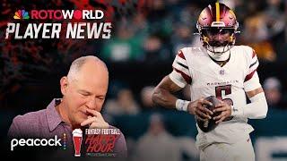 Commanders' Jayden Daniels lacked weapons vs. Eagles | Fantasy Football Happy Hour | NFL on NBC