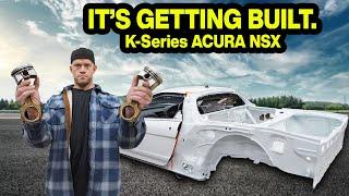 THE K-NSX BUILD HAS CHANGED...