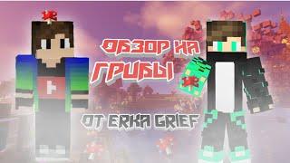 Обзор на ПОСЫЛКУ с ГРИБАМИ От Erka Grief | Minecraft (feat. ErkaGrief)