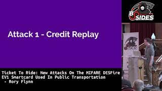 New Attacks On The MIFARE DESFire EV1 Smartcard Used In Public Transportation - Rory Flynn