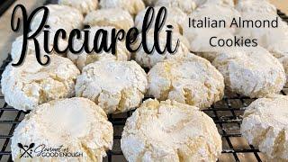 Ricciarelli Italian Almond Cookies