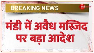 Breaking News: मंडी में अवैध मस्जिद पर बड़ा आदेश | Mandi Illegal Mosque Protest | Hindi News