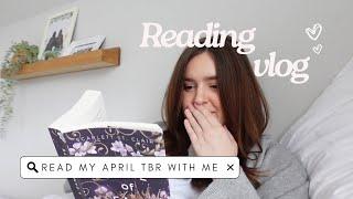 Reading Vlog | Read my april TBR with me ️