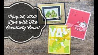May 28, 2025 LIVE with The Creativity Cave!!