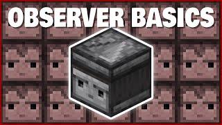 Minecraft Observer Basics | How to Use Observers!