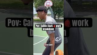 Caitlin Clark work breakdown #caitlinclark #wnba