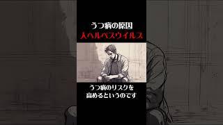 うつ病これが原因！：人ヘルペスウイルスとは　 #心理学 #心理カウンセラー #サイモン心理大学 #共感