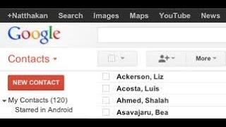 How To add Contacts In Gmail