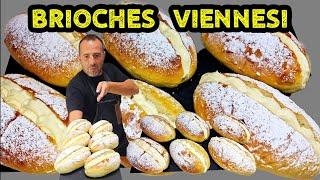 BRIOCHES VIENNESI MORBIDISSIME IMPASTO FATTO A MANO, COTTURA E RIPENO SPETTACOLARE TUTORIAL PERFETTO