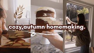 Autumn Homemaking | Hosting, Cleaning, Cooking + Party Prep