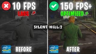 Silent Hill 2 - Best Settings fox MAX FPS on ANY PC | Fix Lags, Stutter and FPS Drops easily