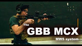 The airsoft GBB MCX (mws system)