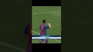 Suárez's Perfect Finish After Incredible Passes!  | PES 2017