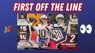 2022 Mosaic Football Hobby Box FOTL Box Rip.