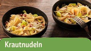 Krautnudeln – einfaches Rezept mit Weißkohl  | REWE Deine Küche