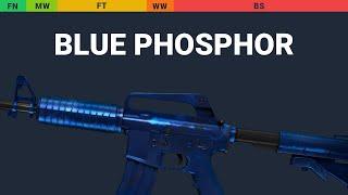 M4A1-S Blue Phosphor - Skin Float And Wear Preview