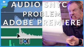 Audio Sync PROBLEM Adobe Premiere Pro |  Moving your AUDIO less than a FRAME