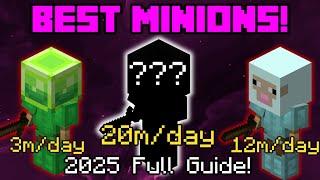 The BEST Minion Setups in Hypixel Skyblock!