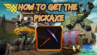 How to get the pickaxe in Roblox Wonder Woman: The Themyscira Experience